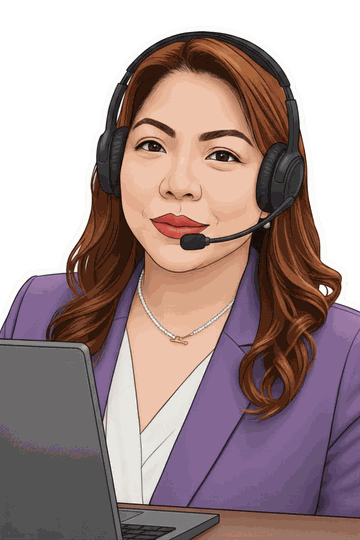 Illustration of Norife Ramales on a consultation call